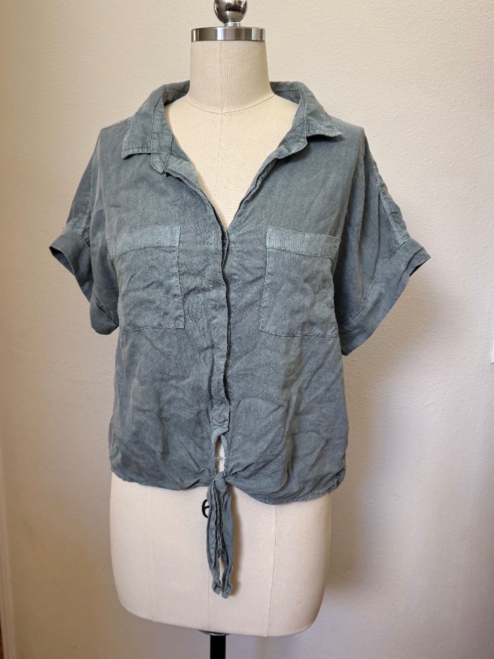 LIKE NEW (only worn once) - Anthropologie - Cloth & Stone -  Womens top (S), grn